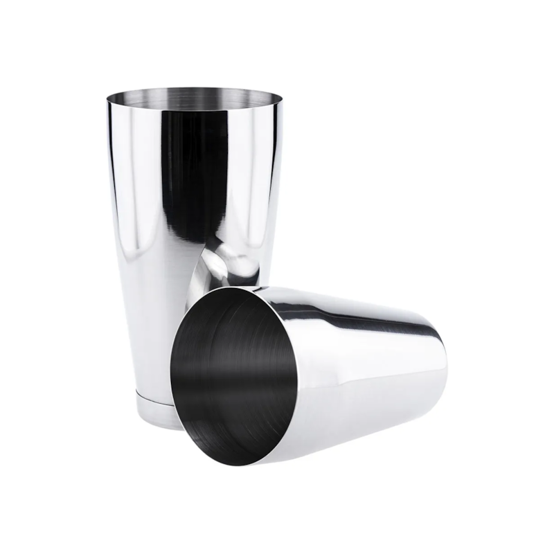 Kit Coqueteleira Bas Boston 540/840ml e Dosador Duplo 25/50ml em Aço Inox 304 Weck