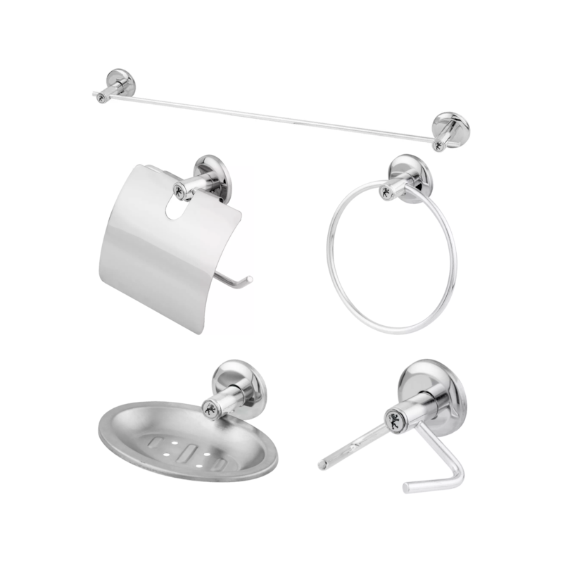 Kit de Acessórios 5 Peças Stander Inox Leão Metais