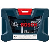 Kit de Brocas e Acessórios V-line com 41 Peças Bosch