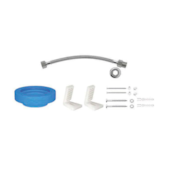 Kit de Instalação para Bacia com Fixação Lateral Cromado 1201.C.KIT.PCD Deca