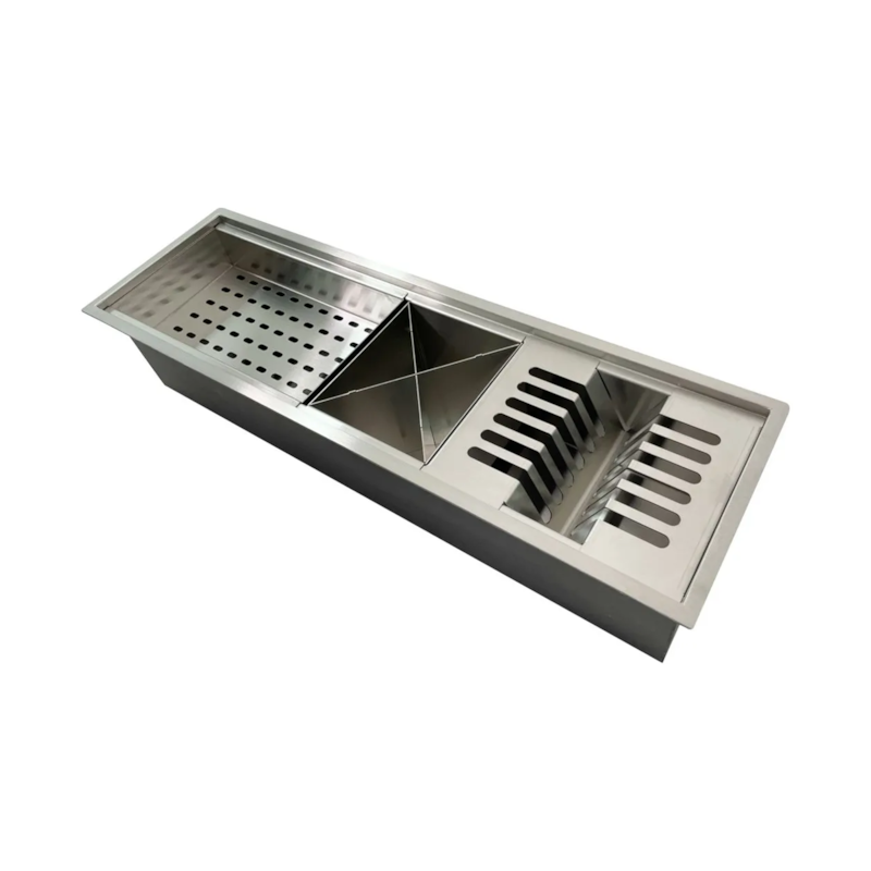 Kit Escorredor Sobrepor Calha 60cm Stillus Home