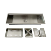 Kit Escorredor Sobrepor Calha 60cm Stillus Home