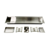 Kit Escorredor Sobrepor Calha 90cm Stillus Home