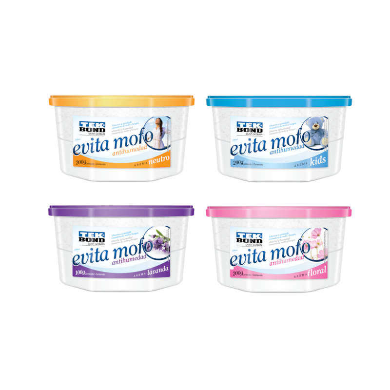 Kit Evita Mofo 100g com 4 Unidades Tekbond