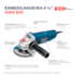 Kit Furadeira de Impacto GSB 13 RE 750W + Esmerilhadeira 4 ½" GWS 850 850W Bosch