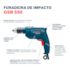 Kit Furadeira GSB 550 + Esmerilhadeira GWS 850 220V Bosch 