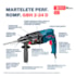 Kit Martelete GBH 2-24 D 820W + Esmerilhadeira GWS 850 850W Bosch