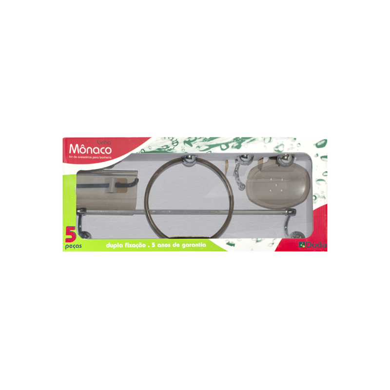 Kit Mônaco 5 Peças Super Fumê Duda