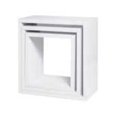 Kit Nicho 3 Peças Leve Decorare Branco Prat-K