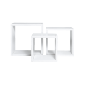 Kit Nicho 3 Peças Leve Decorare Branco Prat-K