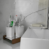 Kit para Banheiro 3 Peças de Cerâmica Antibes Branco Lyor