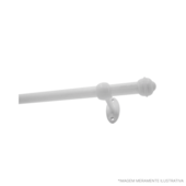 Kit para Cortina 19mm x 1,5m Branco Primafer