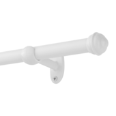 Kit para Cortina Prakito 19mm 1,5M Branco Bella Arte