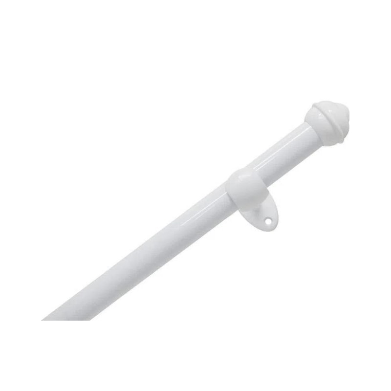 Kit para Cortina Pratiko 28mm 1,5 Metros Branco Bella Arte