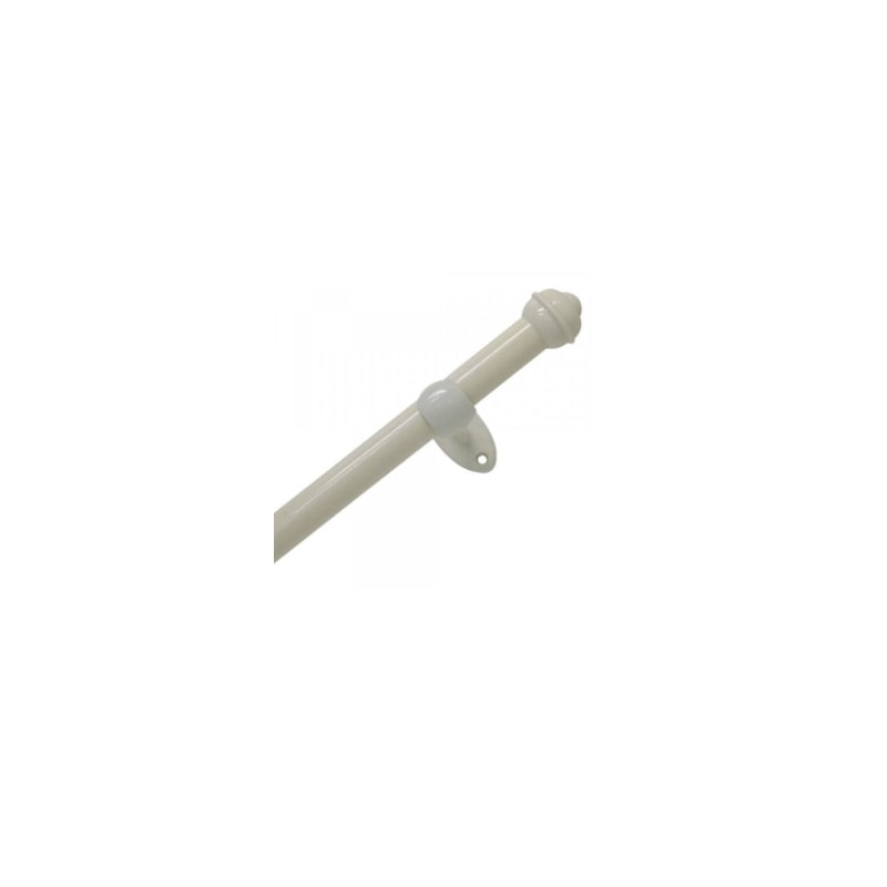 Kit para Cortina Pratiko 28mm 2 Metros Palha Bella Arte