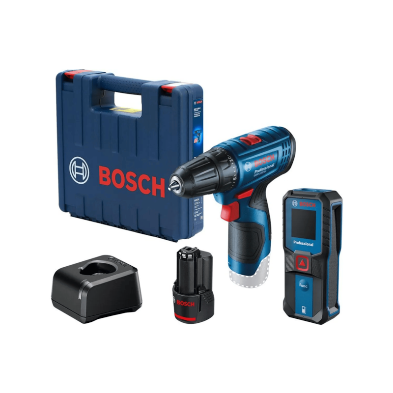 Kit Parafusadeira GSR120-LI + Trena GLM30-23 Bosch