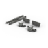Kit Porta de Correr Agility PLUS 347 1 Porta 60kg Embutido 1 un Rometal