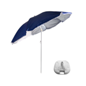 Kit Praia Guarda Sol 1,80m com Base PTUH2508-012A Casa Ok