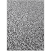 Kit Tapete Relevo para Banheiro 3 Peças Prata Oásis