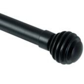 Kit Varão Extensível Preto Evolux
