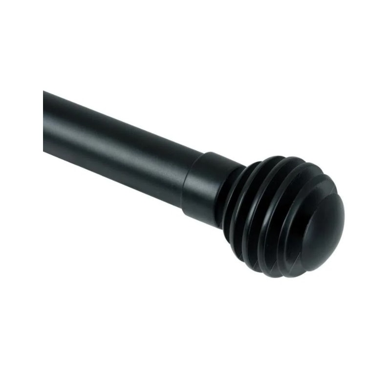 Kit Varão Extensível Preto Evolux