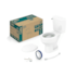Kit Vaso Sanitário com Caixa Acoplada Completo Acesso Comfort Branco Celite