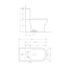 Kit Vaso Sanitário com Caixa Acoplada Lotus 3/6L Qualiz