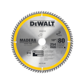 Lâmina Serra Esquadria 10" 80D Madeira Dewalt