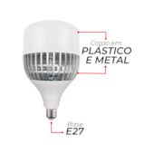 Lâmpada de LED Bulbo 100W 6500K E27 Avant