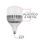 Lâmpada LED Bulbo 100W 4000K E27 Avant