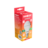 Lâmpada LED Bulbo 12W 6500K Ourolux