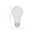 Lâmpada LED Bulbo 9W 6500k Elgin