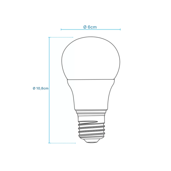 LAMPADA LED PERA AVANT 9W BIV MG810