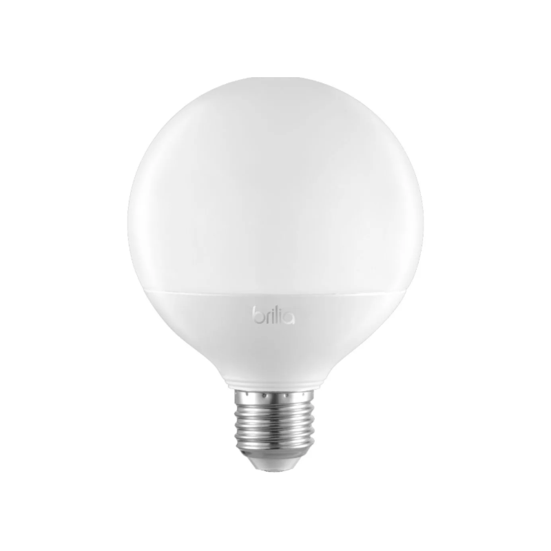 Lâmpada Led Bulbo G95 Ballon E27 9W 2700K Brilia