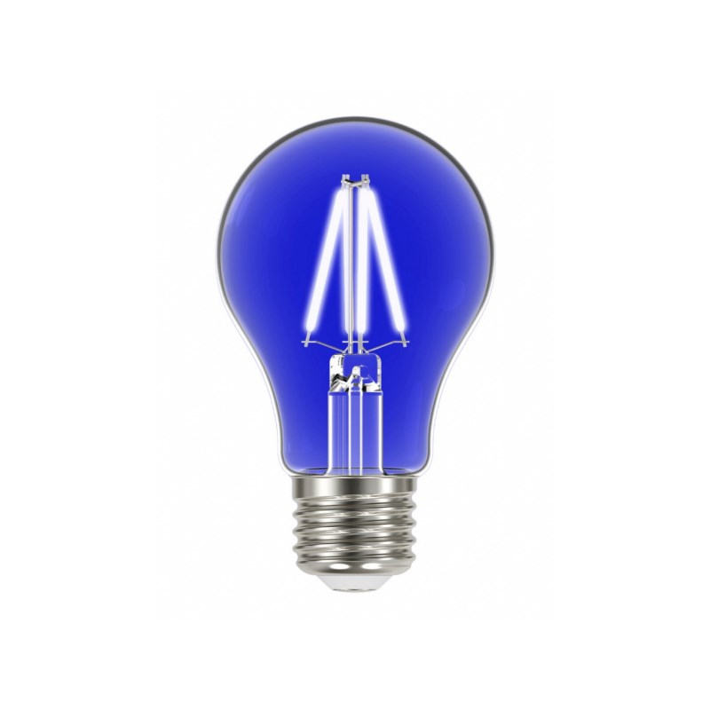 Lâmpada LED Filamento A60 Azul Taschibra 