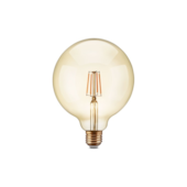 Lâmpada LED Filamento G125 4W 2200K Elgin Lâmpada LED Filamento G125 4W 2200K Elgin