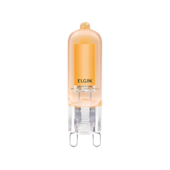 Lâmpada LED Filamento G9 2W 2200K Elgin Lâmpada LED Filamento G9 2W 2200K Elgin