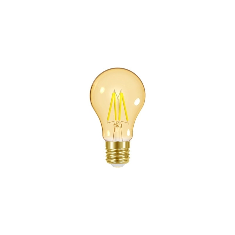 Lâmpada Led Filamento Vintage A60 4w Amarelo Taschibra