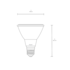 Lâmpada Led Par20 7w 2700k Mk525 Avant