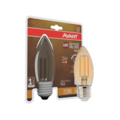 Lâmpada Led Retrô Vela 2200K Avant