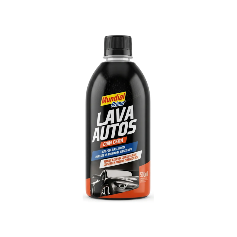 Lava Auto com Cera 500ml Mundial Prime