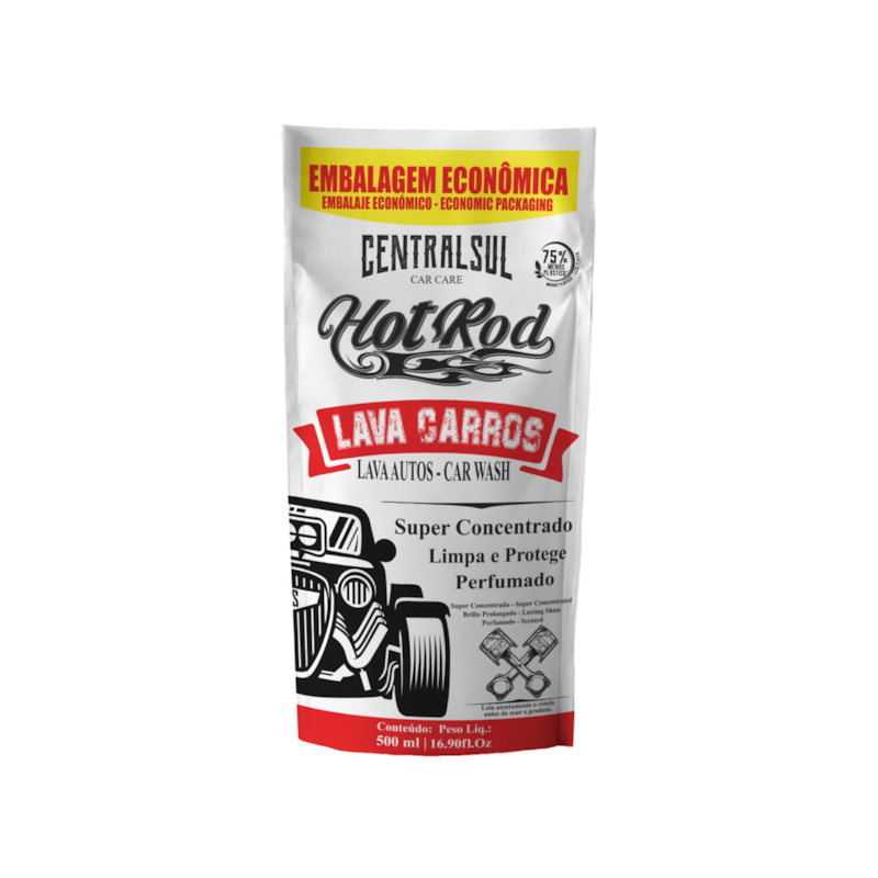 Lava Carros Hot Rod Sache 500ml Centralsul