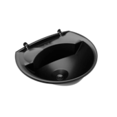 Lavatório Plástico 36x26cm 3,8L Preto Astra