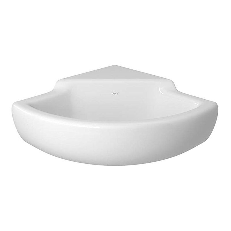 Lavatório Suspenso de Canto Izy Branco L.101.17 Deca 
