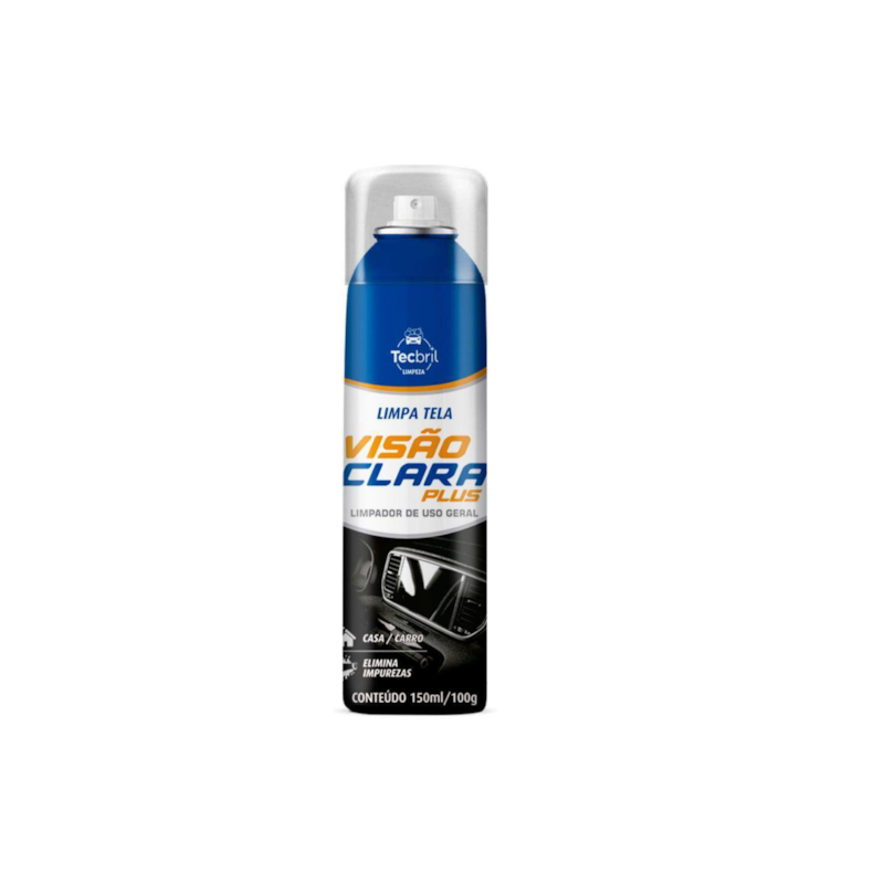 Limpador de Tela Visão Clara Plus 150ml/100g Tecbril