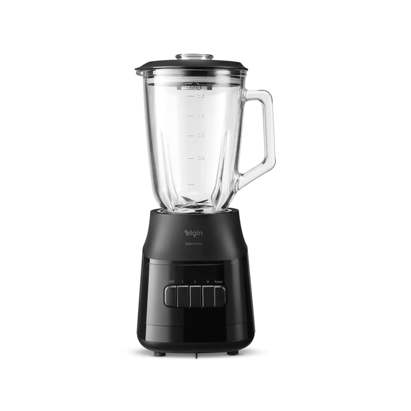 Liquidificador Super Force Preto 1,9L 220V Elgin