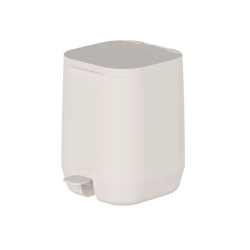 Lixeira Aura 6l Bege Ou