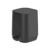 Lixeira Aura 6L Preto Ou