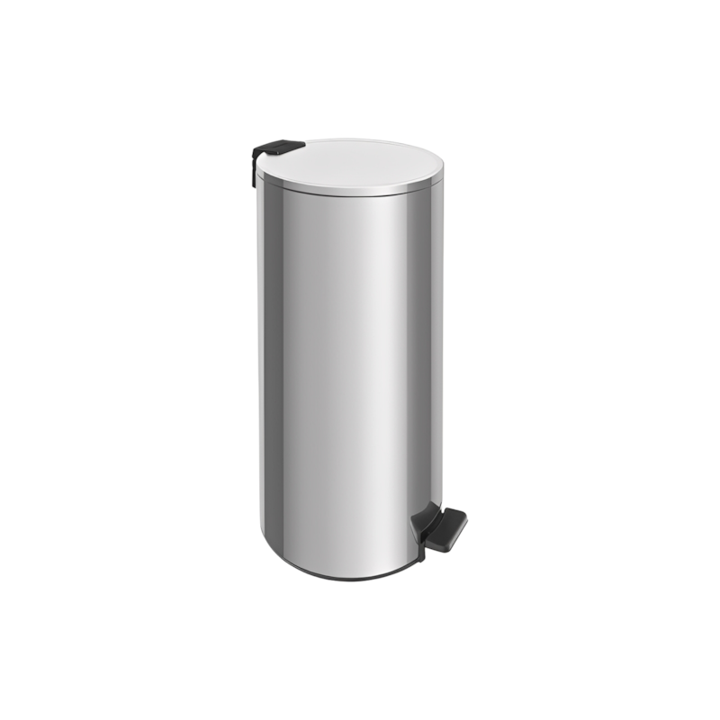 Lixeira com Pedal Inox 30L Tramontina