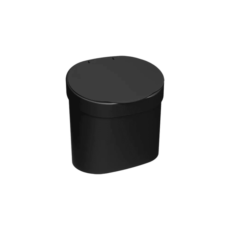 Lixeira com Tampa para Pia 4L Preto Coza